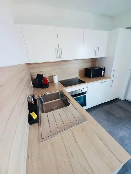 Large One Bedroom In Center With Terrace & Parking Luxembourg Apartment